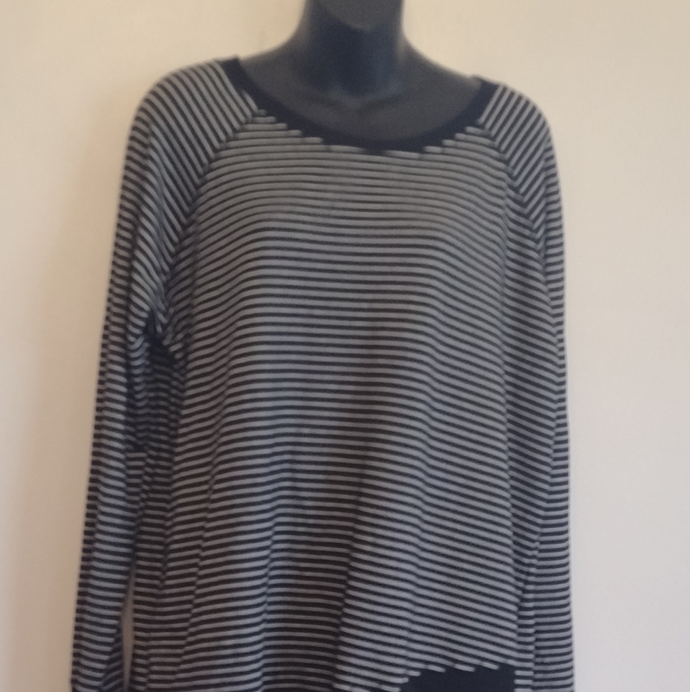 Danskin Women's Striped Sweater.